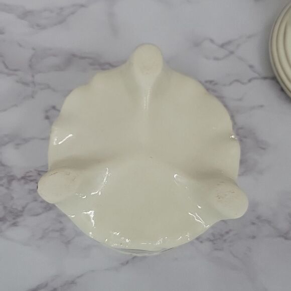 Jewelry Trinket Box Dresser Vanity with Mirror Vintage Floral Cream - Picture 9 of 15